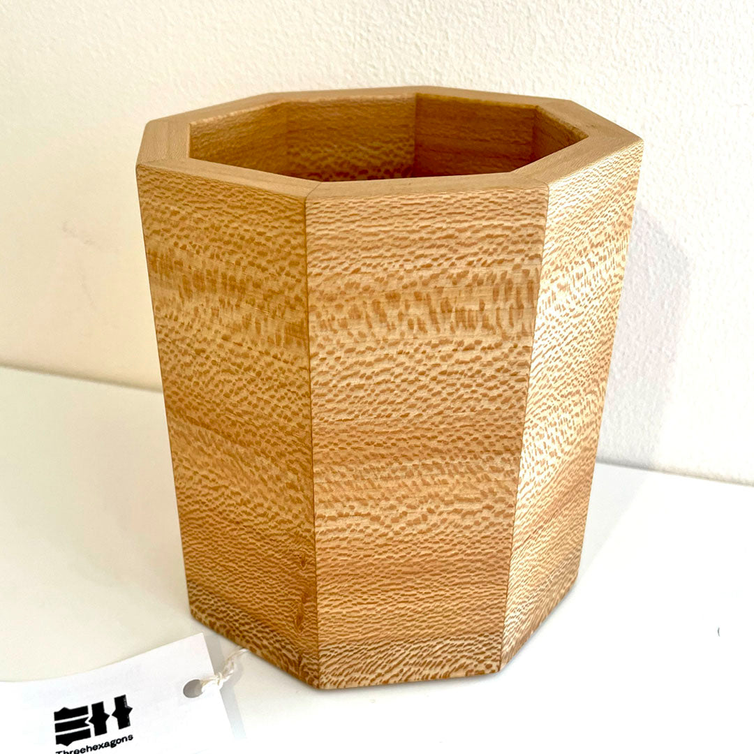 Sycamore Octagon Utensil Holder