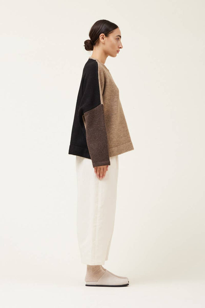 
                      
                        Color Block Pullover - Twig
                      
                    