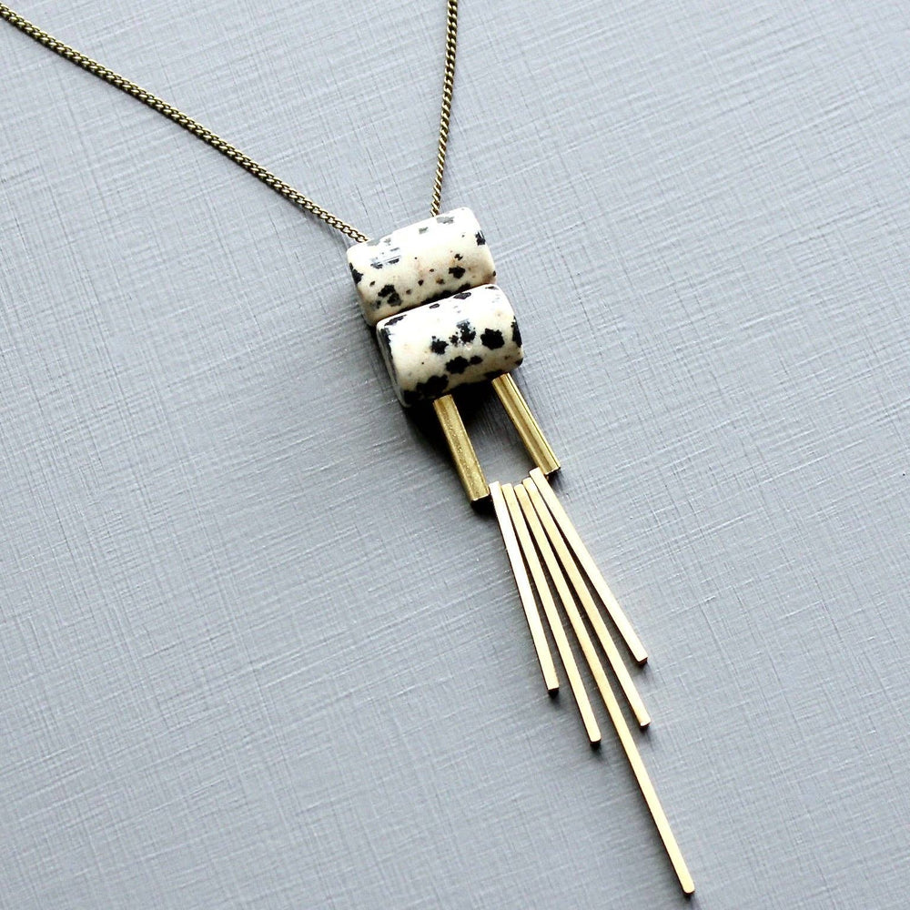 Dalmatian Pendant Necklace