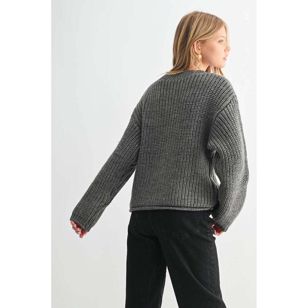 
                      
                        Chunky Cardigan - Grey
                      
                    