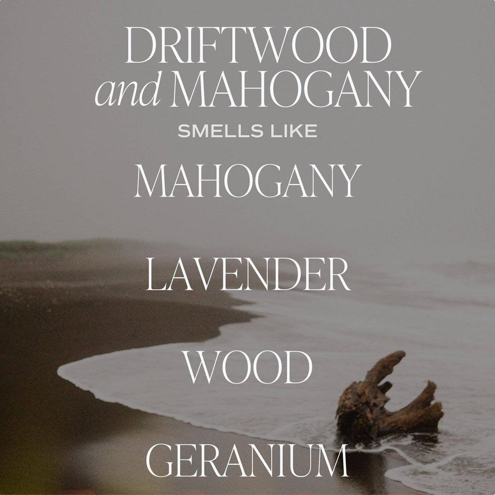 
                      
                        Driftwood and Mahogany 9 oz Soy Candle
                      
                    