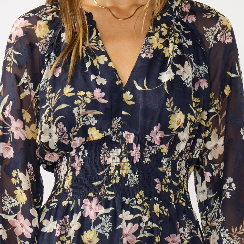 
                      
                        Smocked Floral Dress
                      
                    