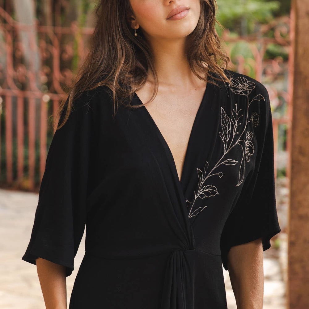 
                      
                        Front Knot Kimono Dress
                      
                    