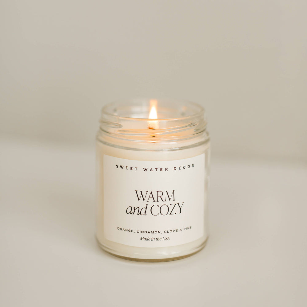 Warm and Cozy 9oz Soy Candle