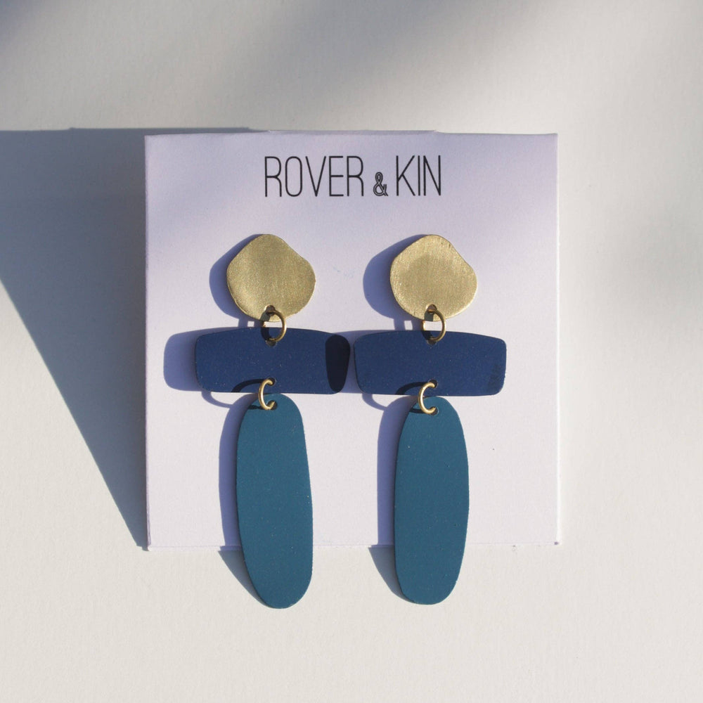 
                      
                        Ultramarine Trio Earrings
                      
                    