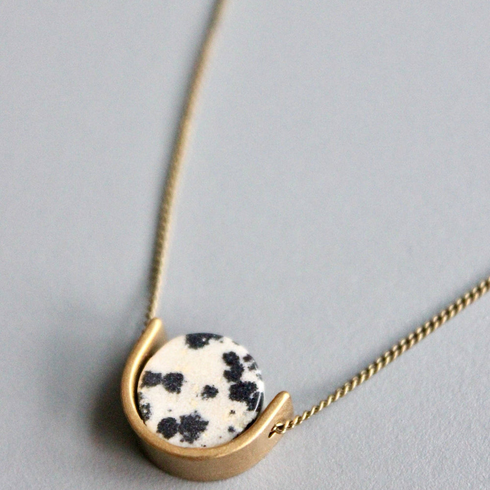 
                      
                        Mini Dalmatian Necklace
                      
                    