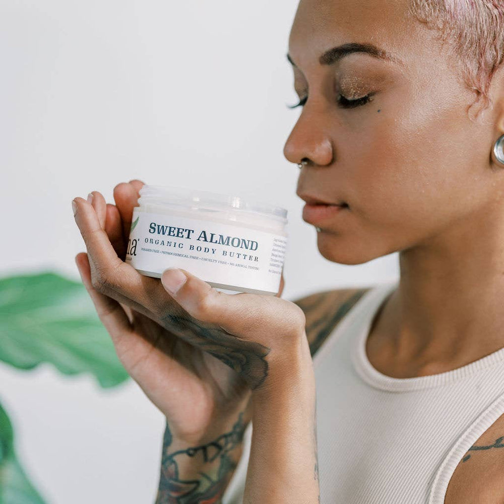 
                      
                        Sweet Almond Body Butter
                      
                    
