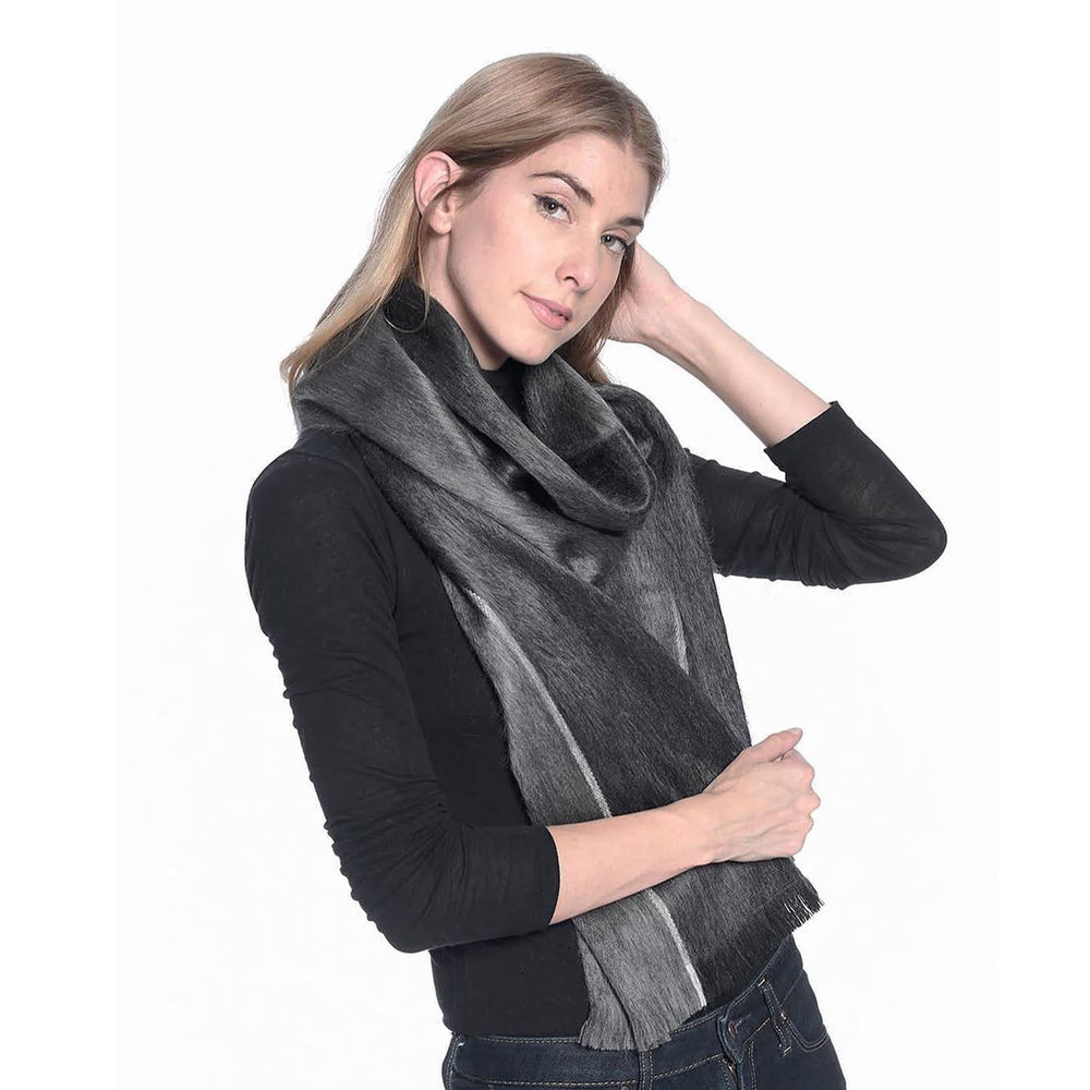 Alpaca Scarf - Shale