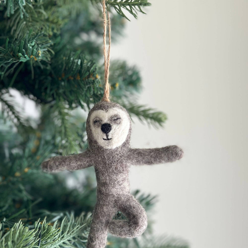 
                      
                        Sloth Ornament: Yoga Sloth
                      
                    