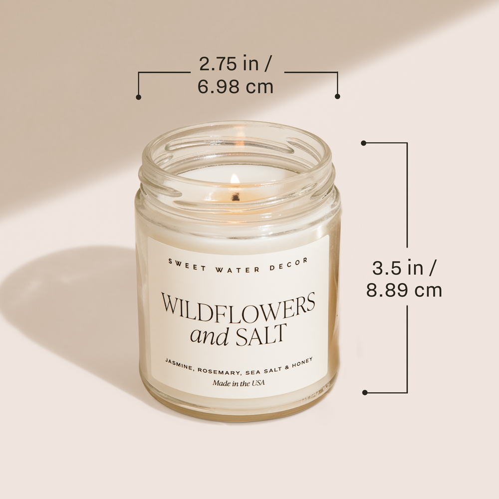 
                      
                        Wildflowers and Salt 9 oz Soy Candle
                      
                    