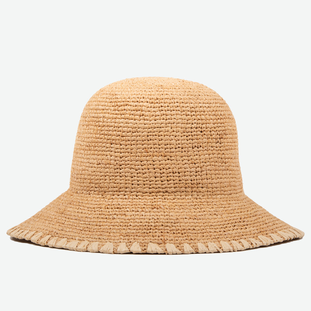 Gabi Whip Bucket Hat - Natural