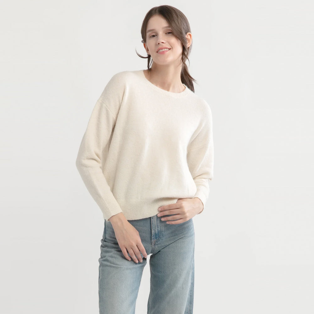 Basic Crewneck Sweater - Oatmeal