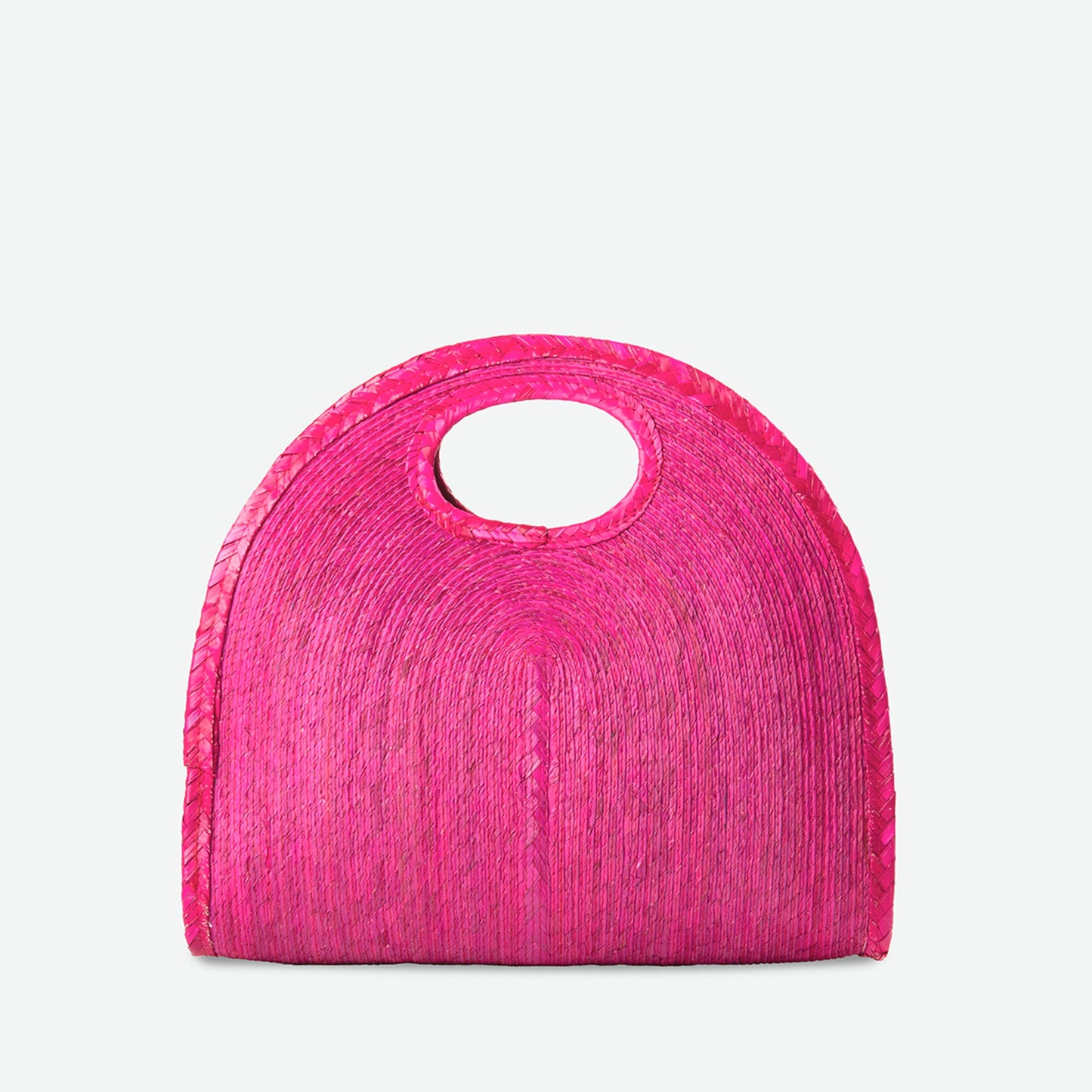 Capri Handheld Tote in Fuchsia