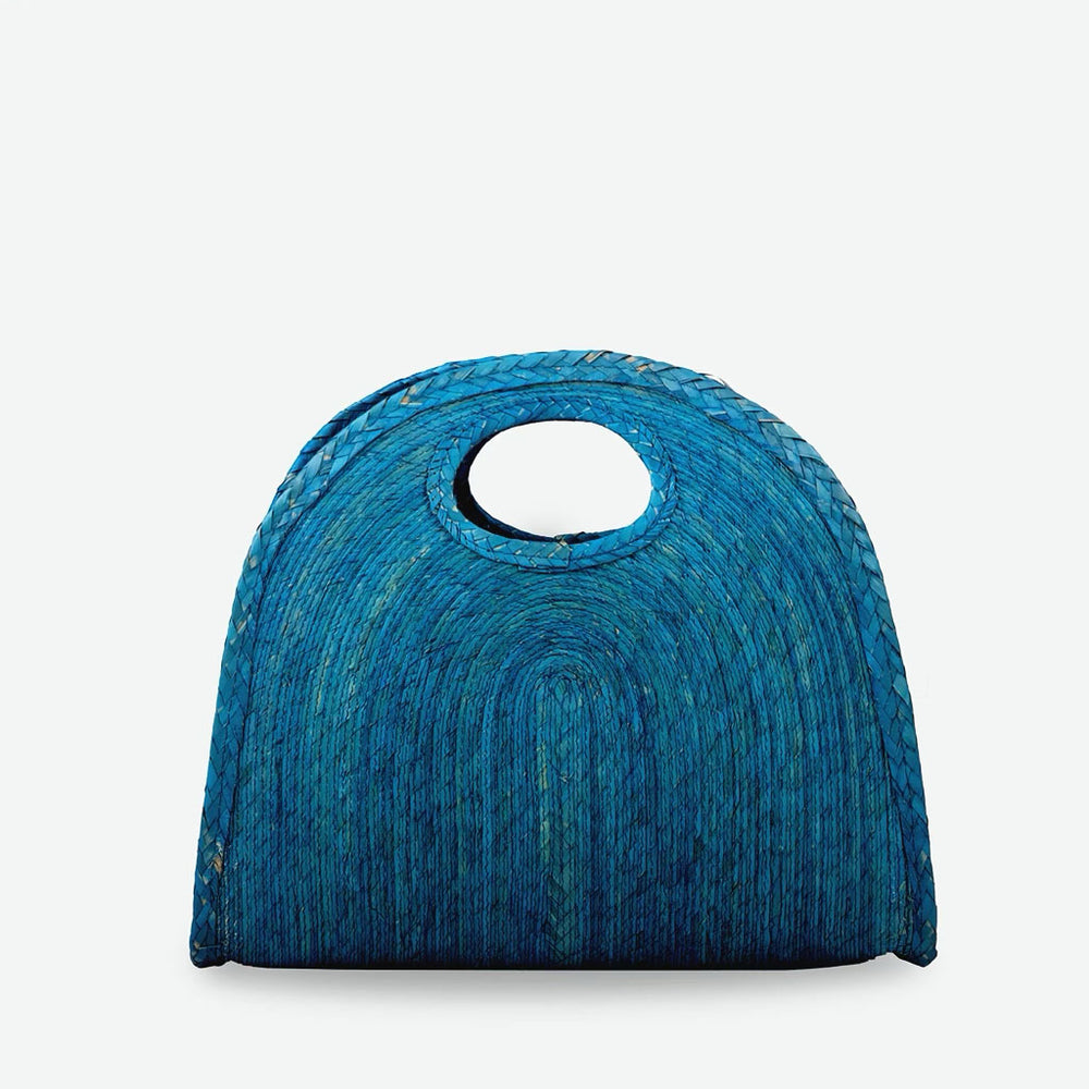 Capri Handheld Tote in Teal