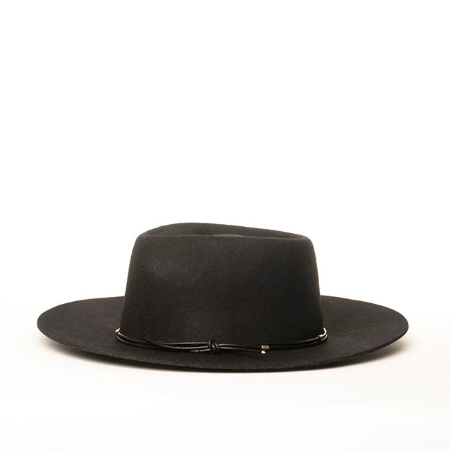
                      
                        Lennox Wool Fedora Black
                      
                    