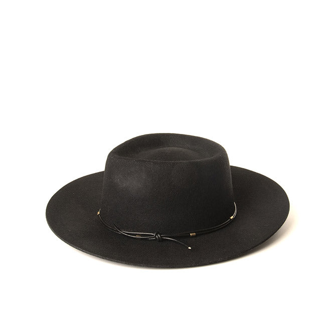 
                      
                        Lennox Wool Fedora Black
                      
                    