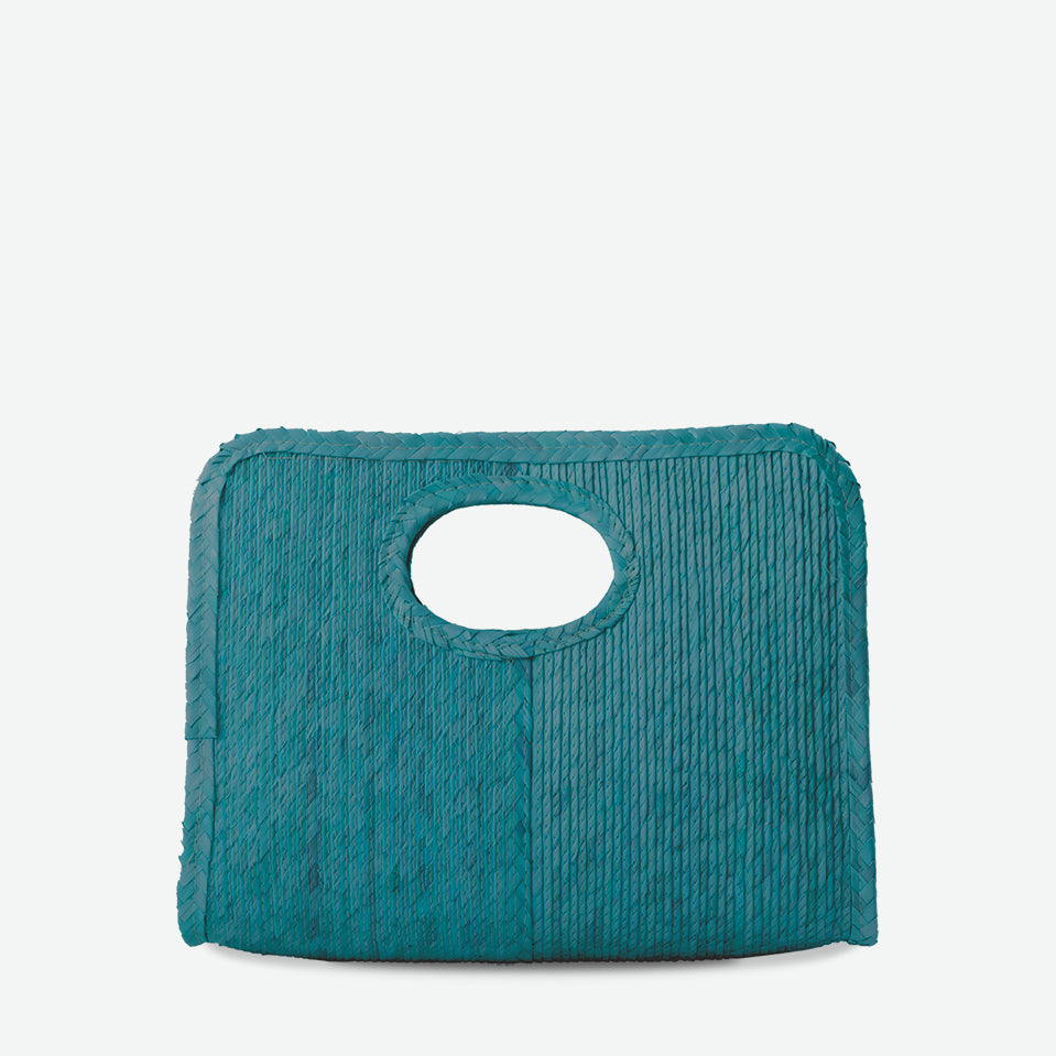 Mini Square Tote - Teal