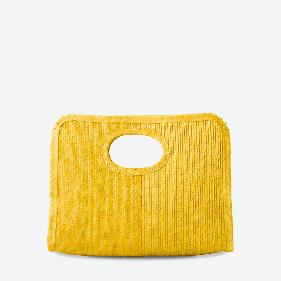 Mini Square Tote - Yellow