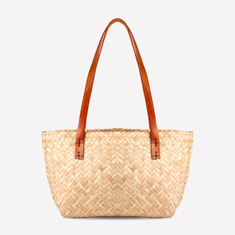 Mini Palm Tote - Natural