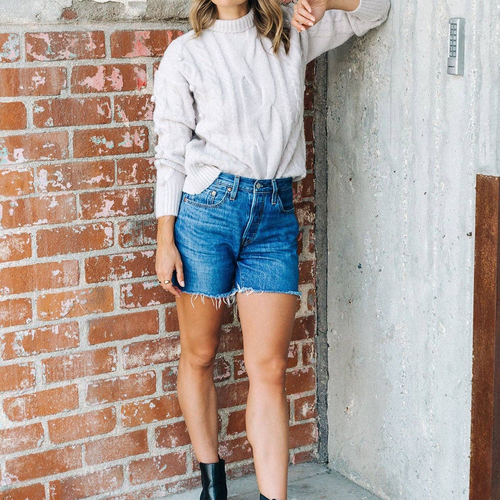 
                      
                        Cable Knit Cozy Sweater - Taupe
                      
                    