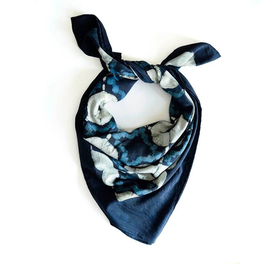 
                      
                        Cotton Silk Block Print Scarf - Grenada
                      
                    