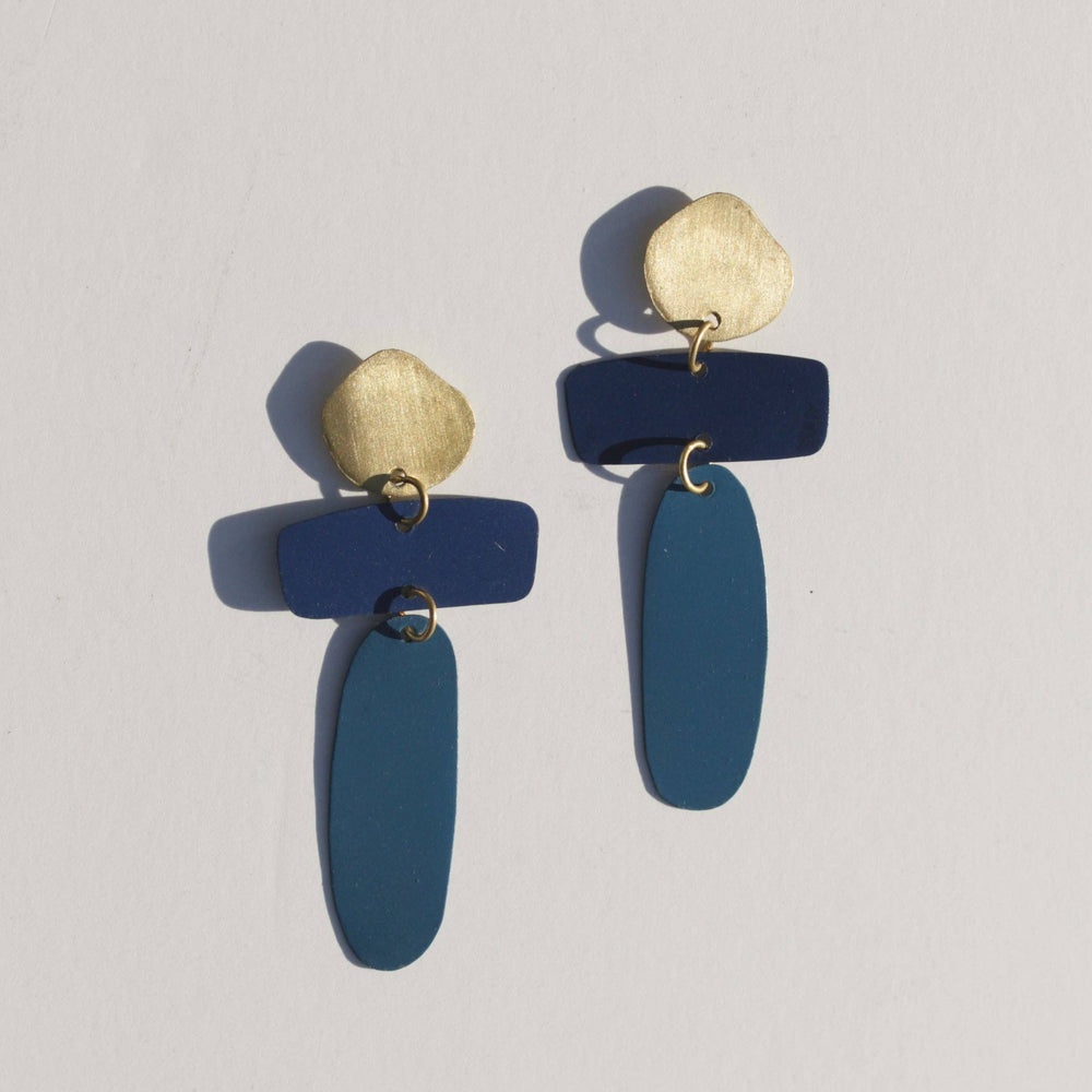 Ultramarine Trio Earrings