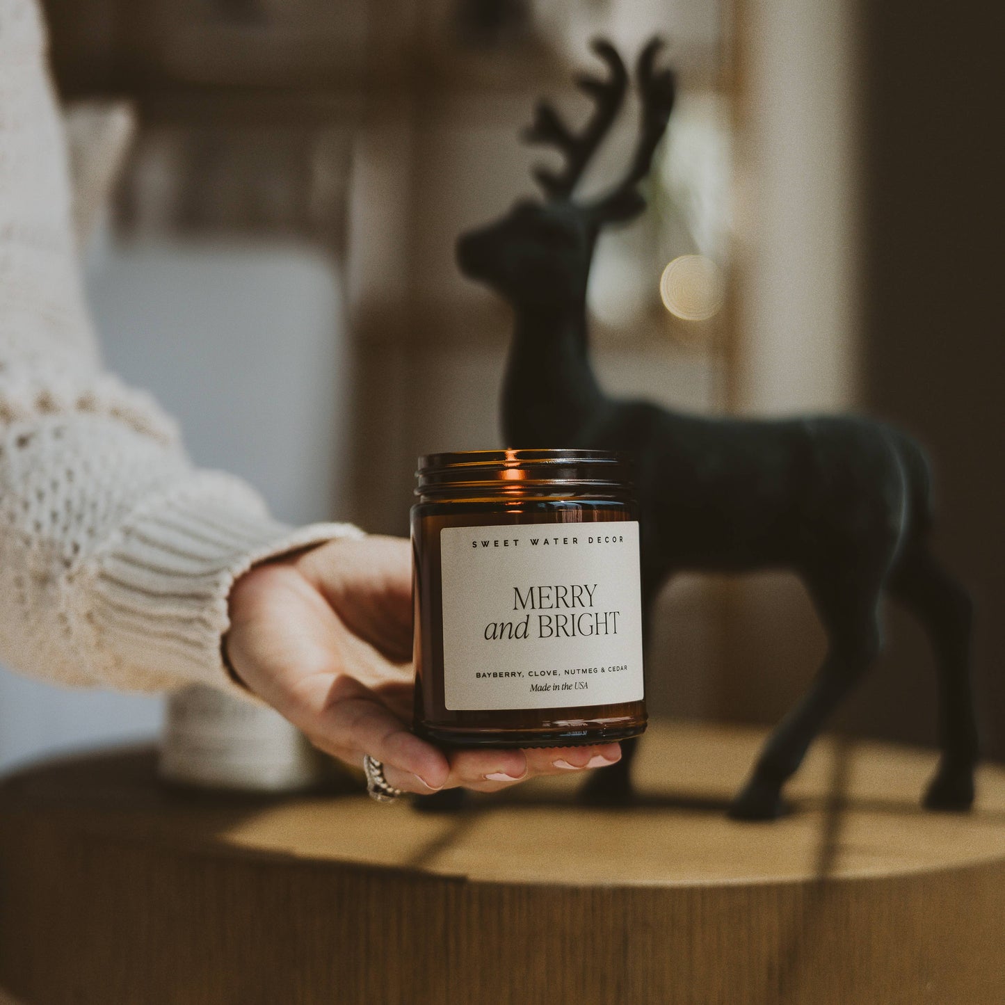 Merry and Bright 9oz Soy Candle