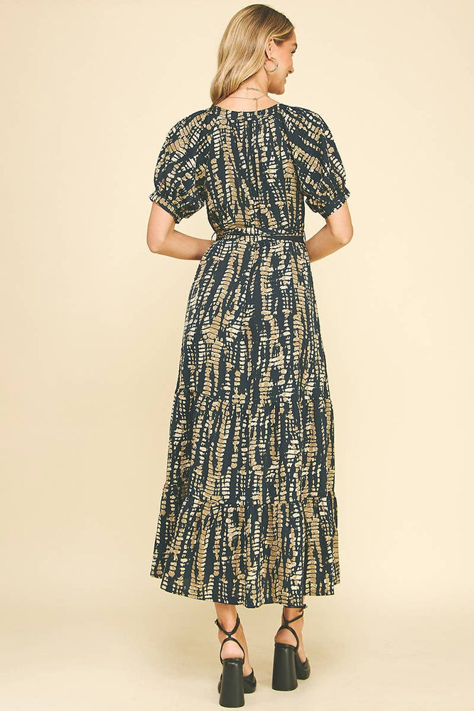 
                      
                        Printed Tiered Maxi Dress
                      
                    