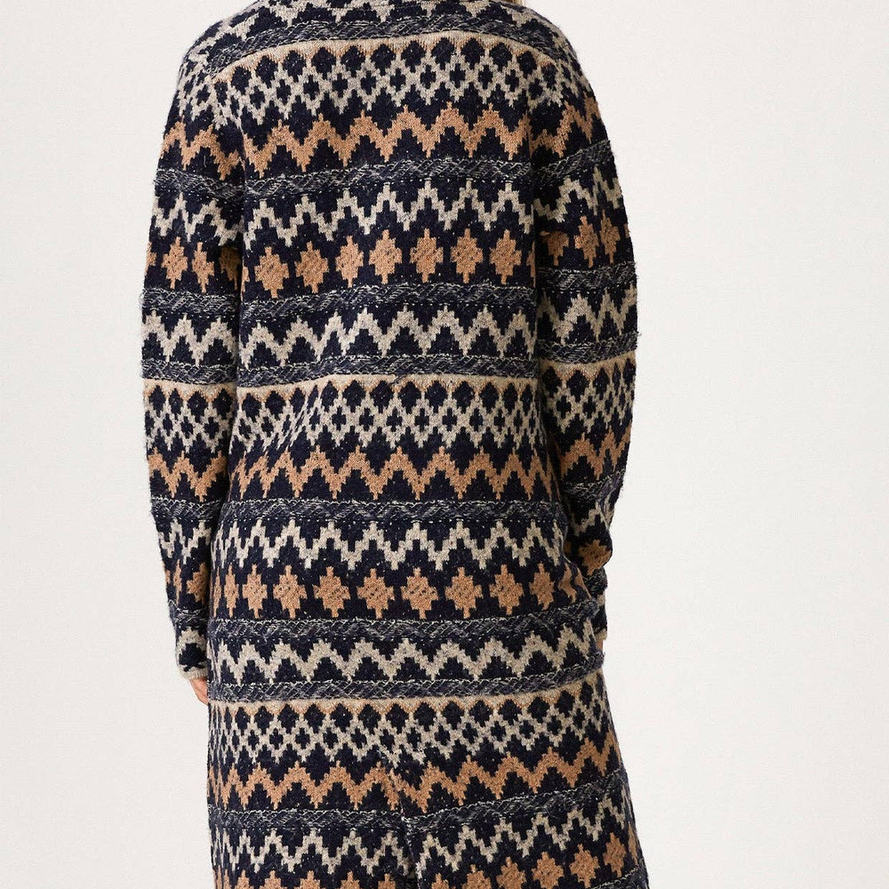 
                      
                        Chevron Knit Cardigan
                      
                    