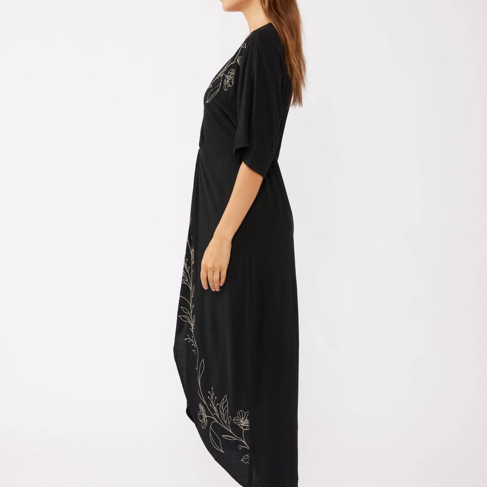 
                      
                        Front Knot Kimono Dress
                      
                    