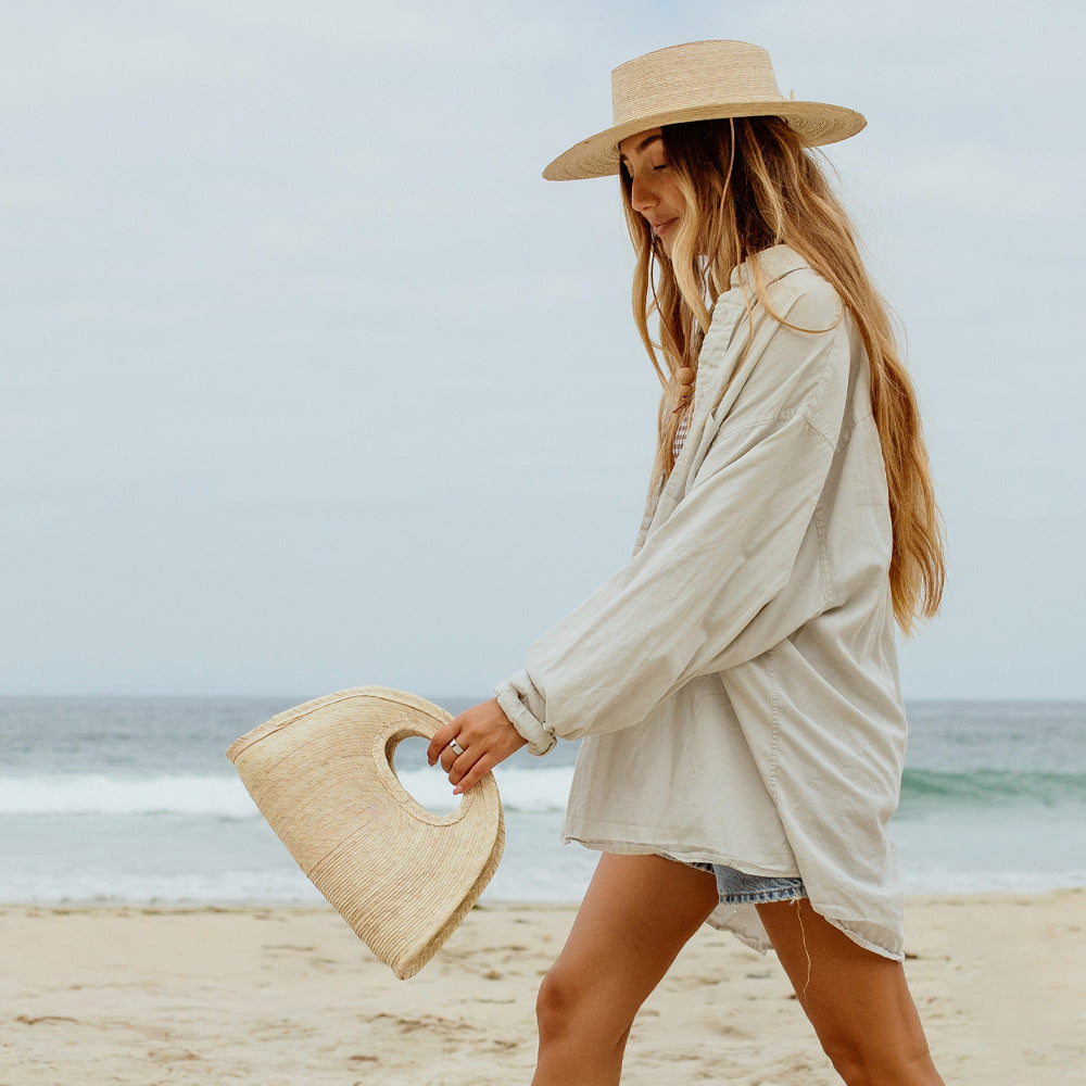 Mini Capri Tote - Natural