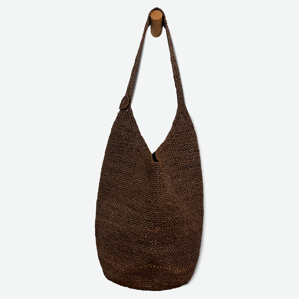 Lula Woven Hobo in Brown