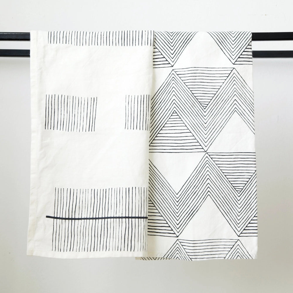 Napkin - Ivory ZigZag