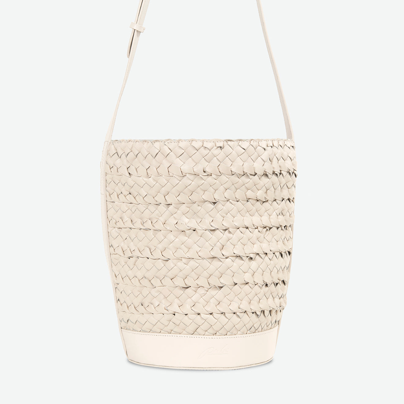 Emery Woven Bucket - Stone