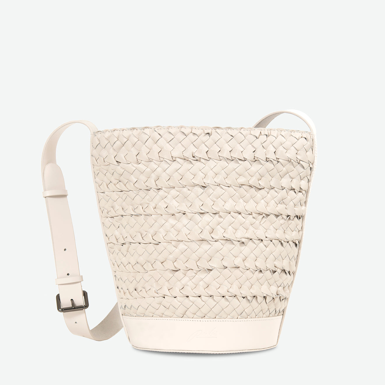 Emery Woven Bucket - Stone