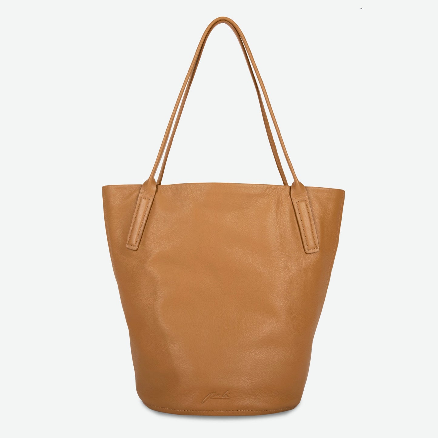 Waverly Bucket Tote - Caramel