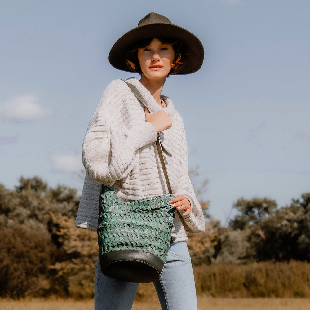 
                      
                        Emery Woven Bucket - Pine
                      
                    